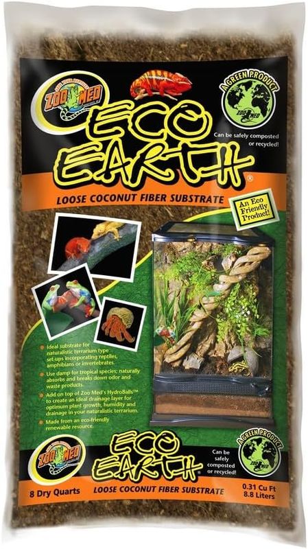 Zoo Med Loose Coconut Fiber Substrate 8 qt
