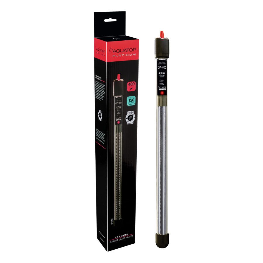 Aquatop Quartz Platinum Glass Heater 400w