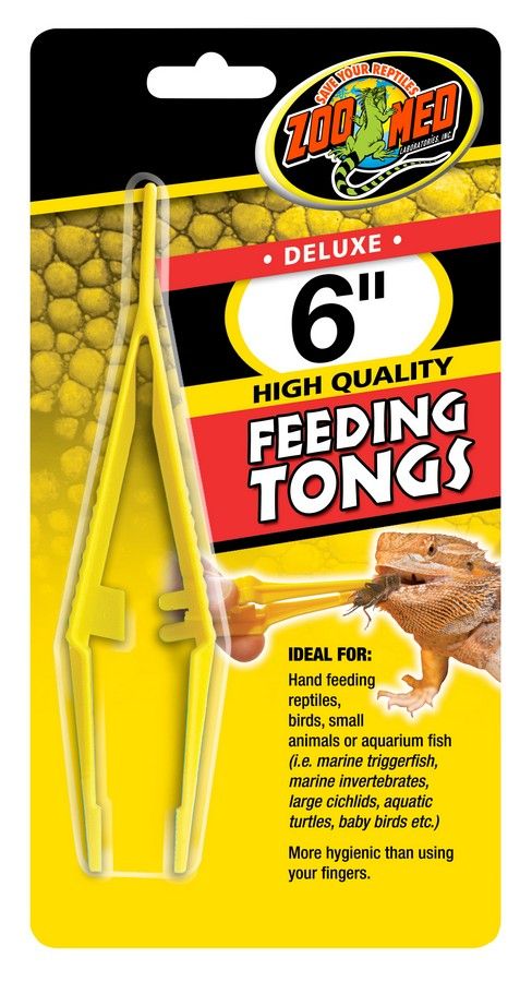 Zoo Med Feeding Tongs 6&quot;