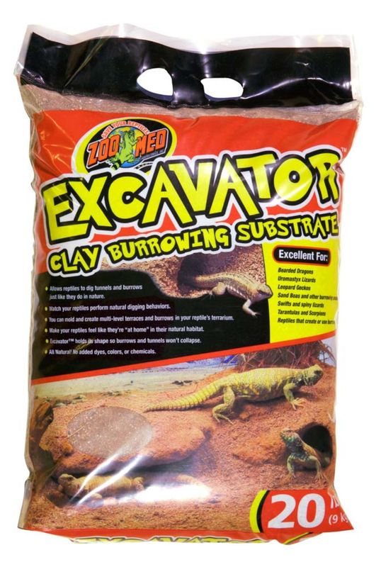 Zoo Med Excavator Clay Substrate 20 lb