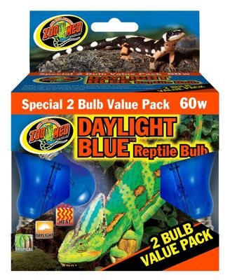 Zoo Med Daylight Blue 60W, 2Pk