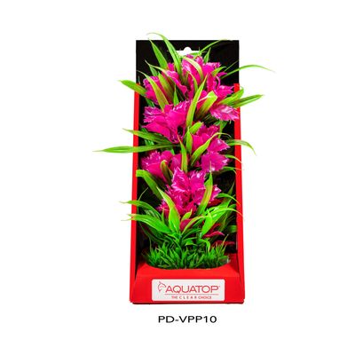 Aquatop Vibrant Passion Pink Plant 10&quot;