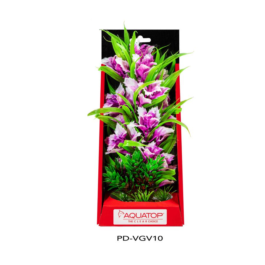 Aquatop Vibrant Garden Violet Plant 10&quot;