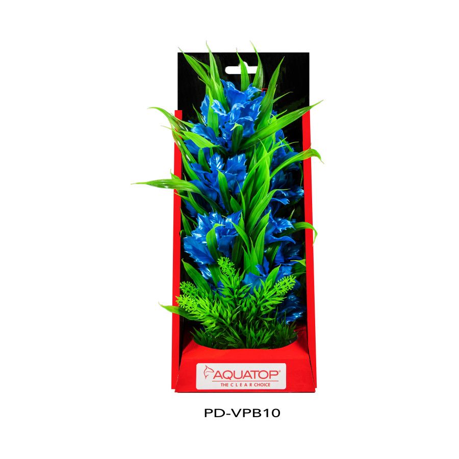Aquatop Vibrant Passion Blue Plant 10&quot;