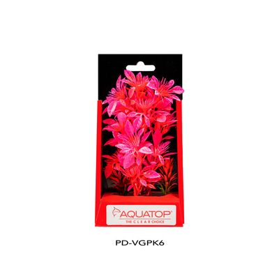Aquatop Vibrant Garden Pink Plant 6&quot;