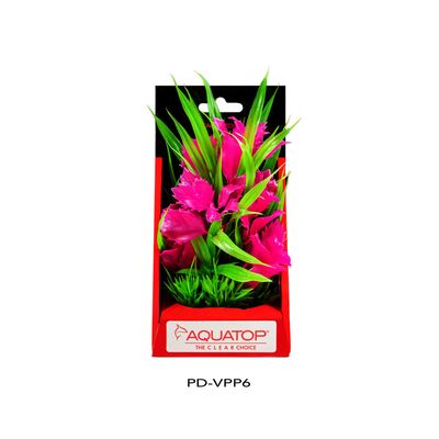 Aquatop Vibrant Passion Pink Plant 6&quot;