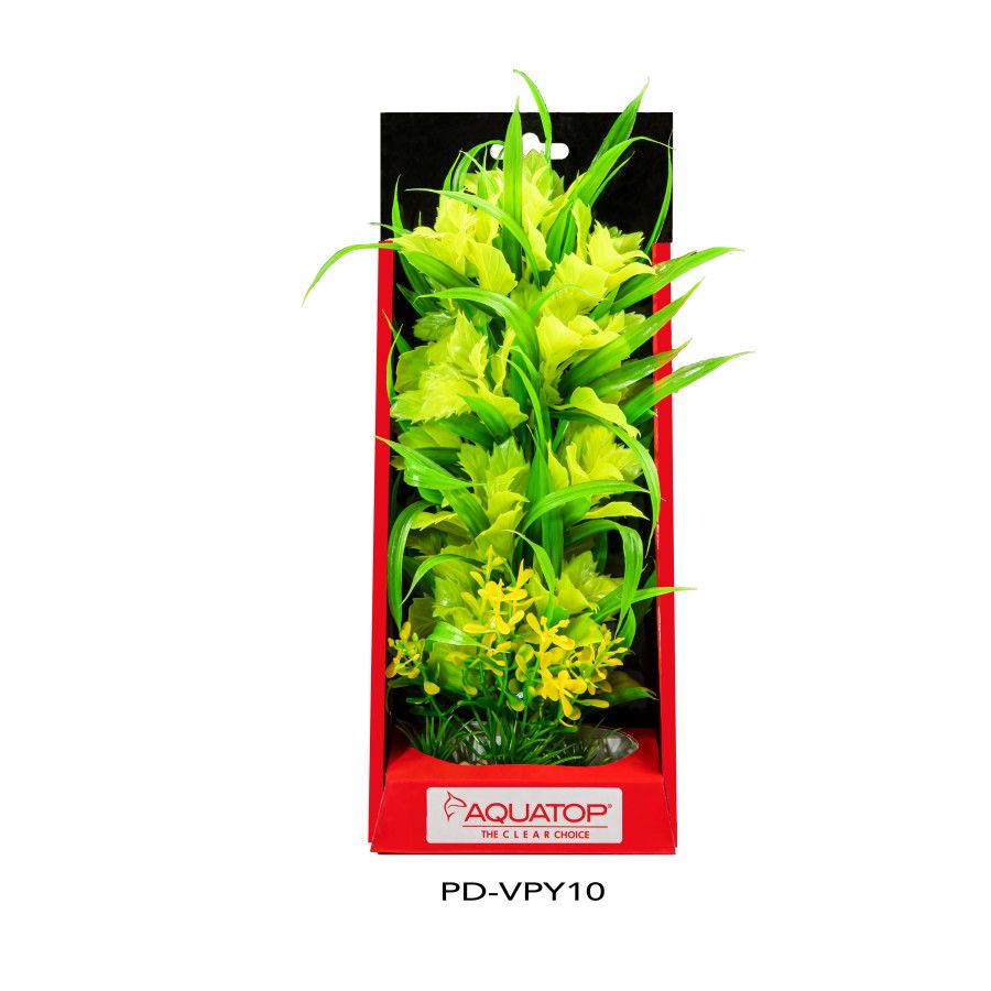 Aquatop Vibrant Passion Yellow Plant 10&quot;