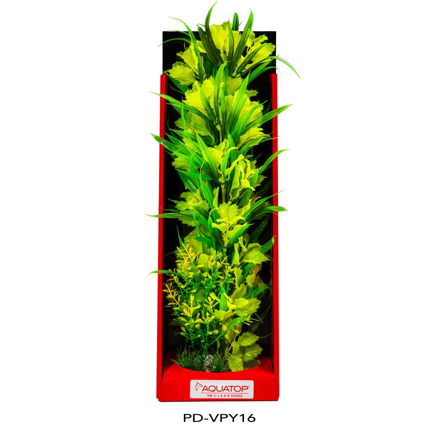 Aquatop Vibrant Passion Yellow Plant 16&quot;