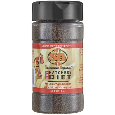 Sustainable Aquatics 1.8mm Hatchery Diet 0.8oz