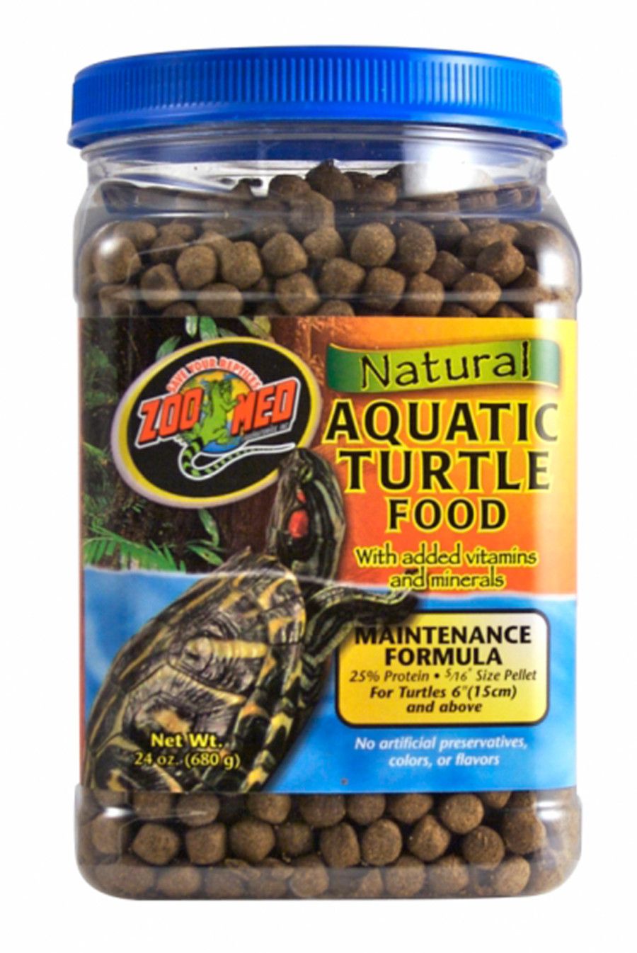 Zoo Med Aquatic Turtle Food 24 oz