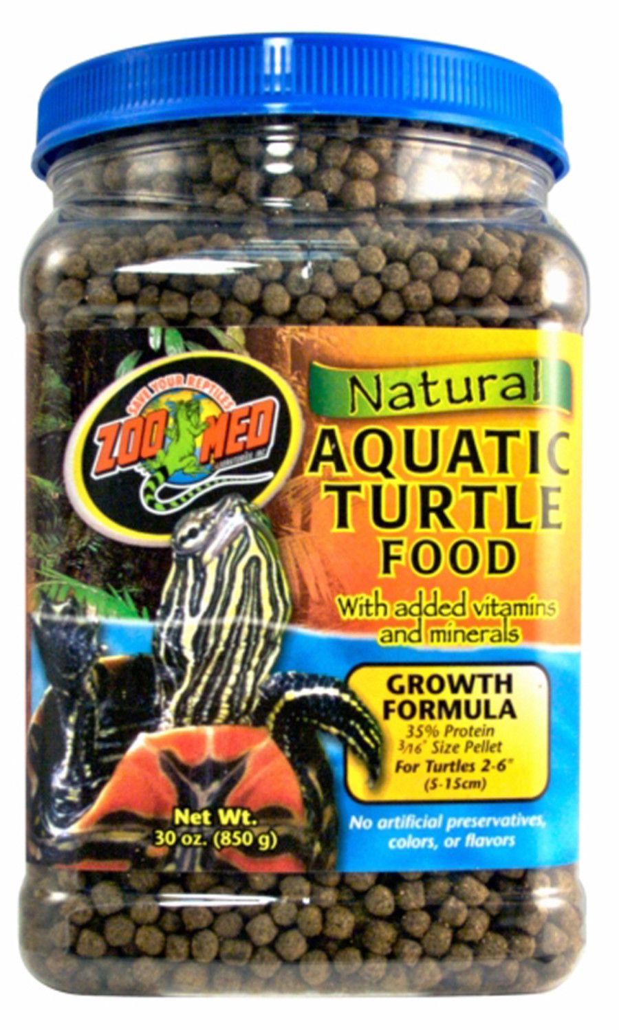 Zoo Med Aquatic Turtle Food 30 oz