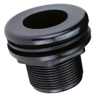 Lifegard Aquatics 1 1/2&quot; Slip x Slip Bulkhead