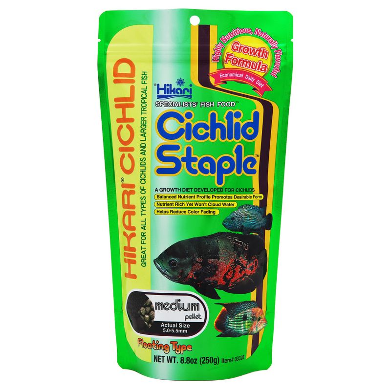 Hikari Cichlid Staple Med 8.8oz