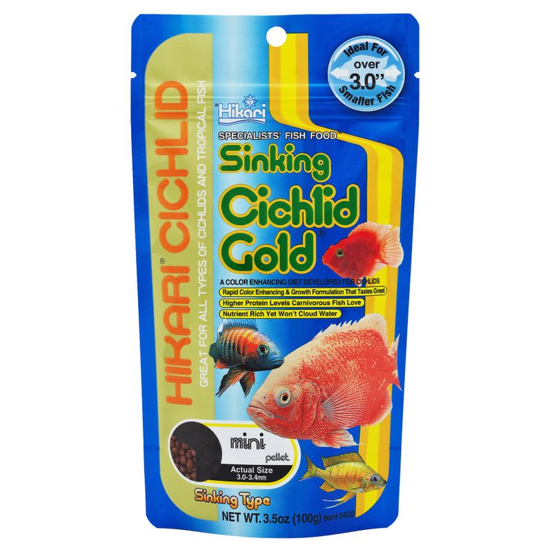 Hikari Sinking Cichlid Gold Mini 3.50oz