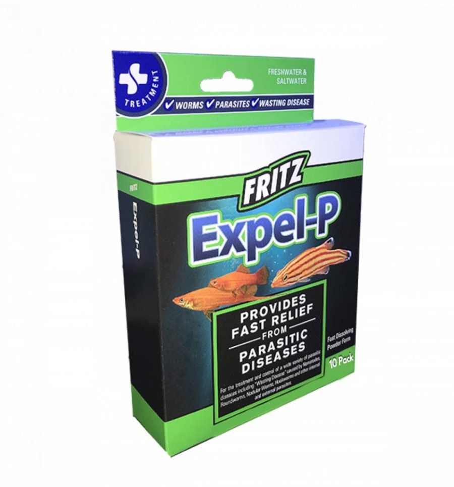 Fritz Expel-P Parasitic Fish Medication 10pk