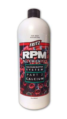  Fritz RPM Elements Calcium/Buffer System Part 2 Calcium Supplement 32oz