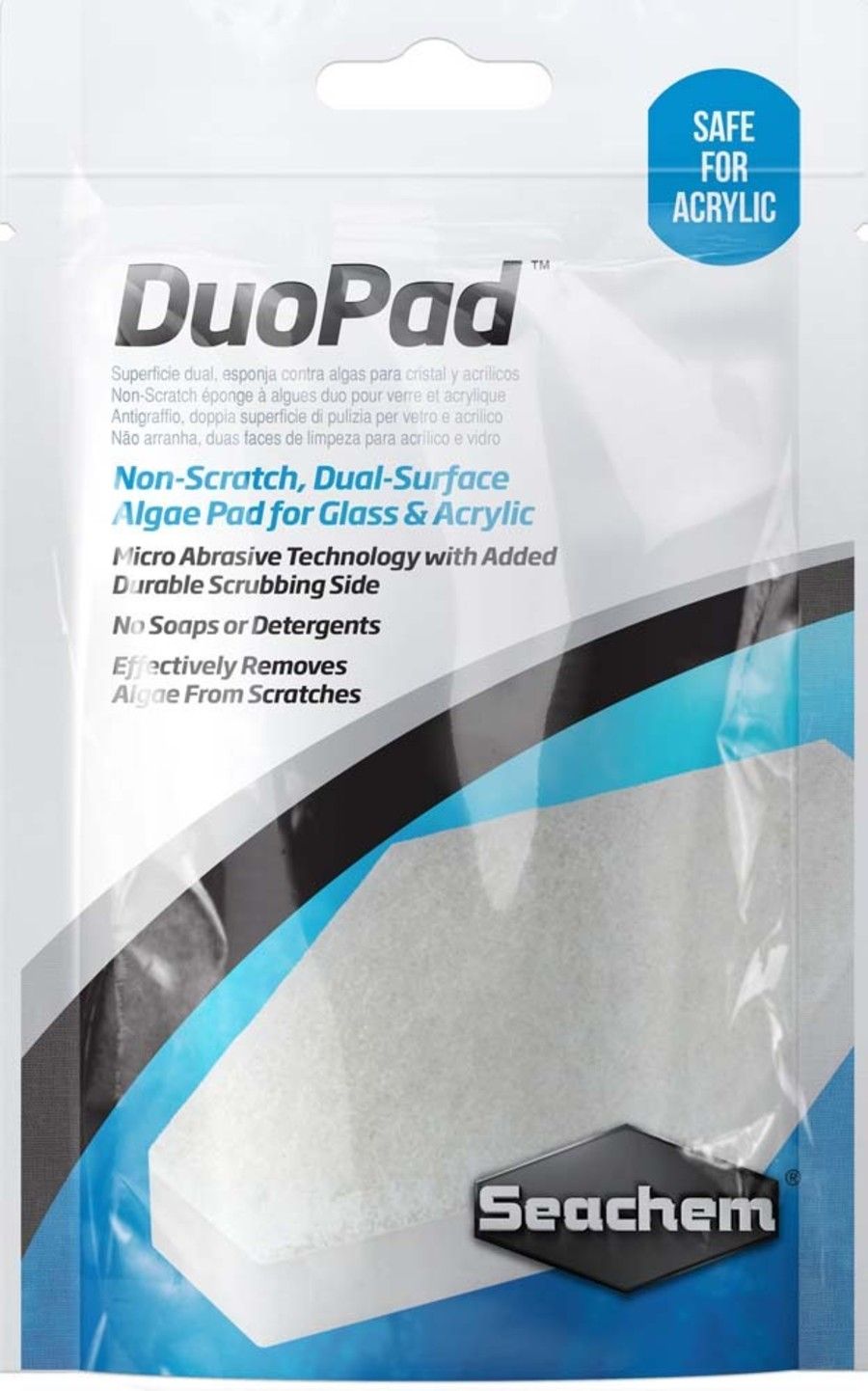 Seachem Algae Duo Pad for Glass &amp; Acrylic Aquariums