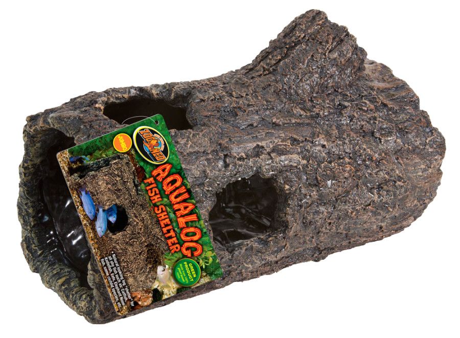 Zoo Med Aqualog Fish Shelter, Jumbo