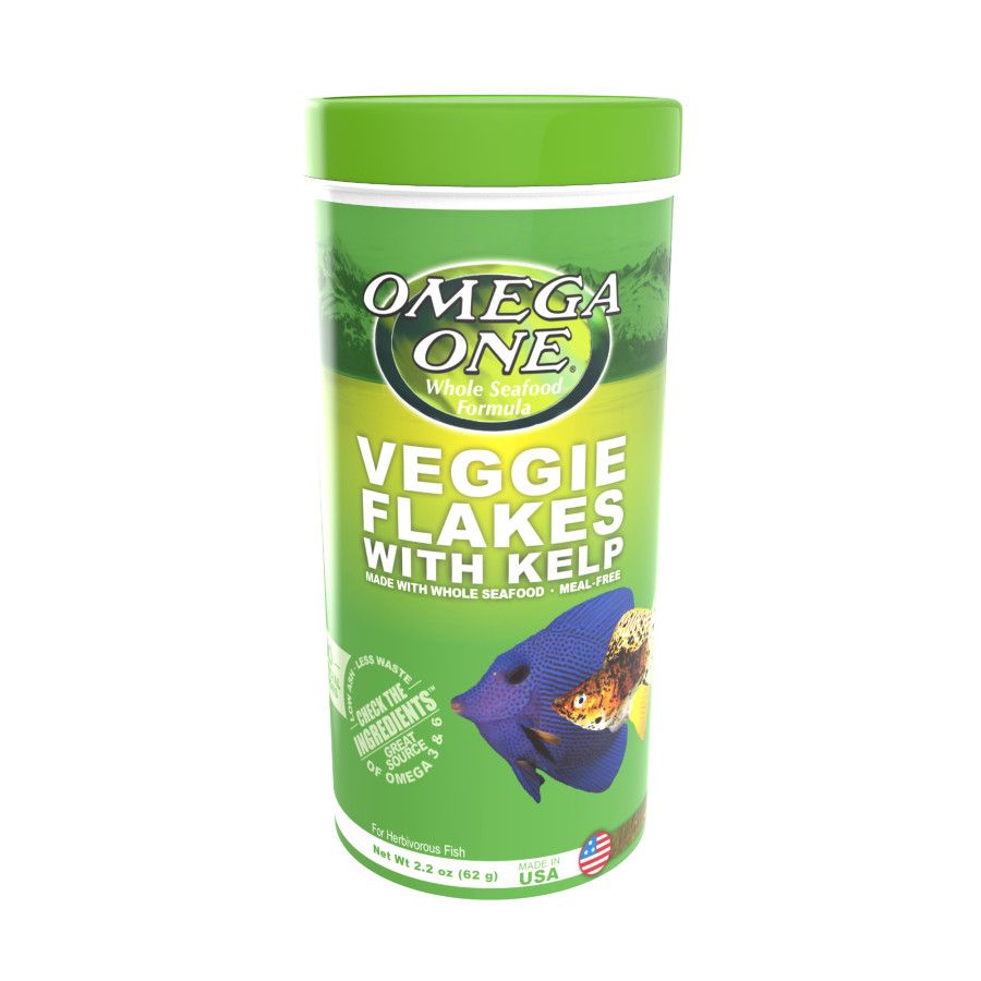  Omega One Veggie Flakes w/Kelp 2.2 oz