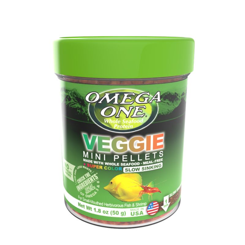 Omega One Veggie Mini Pellets 1.8oz