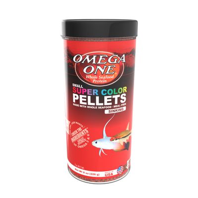 Omega One Super Color Sinking Pellet 8oz