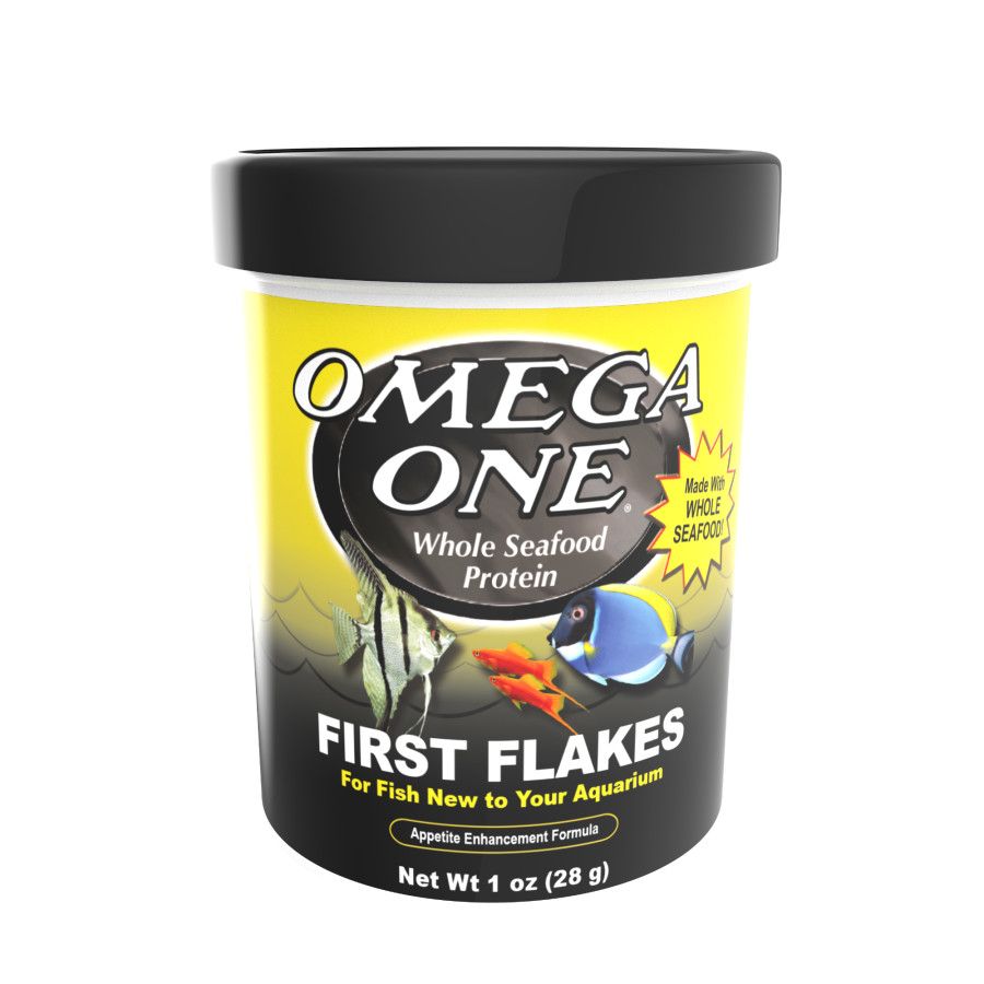 Omega One First Flakes Fish Food 1 oz