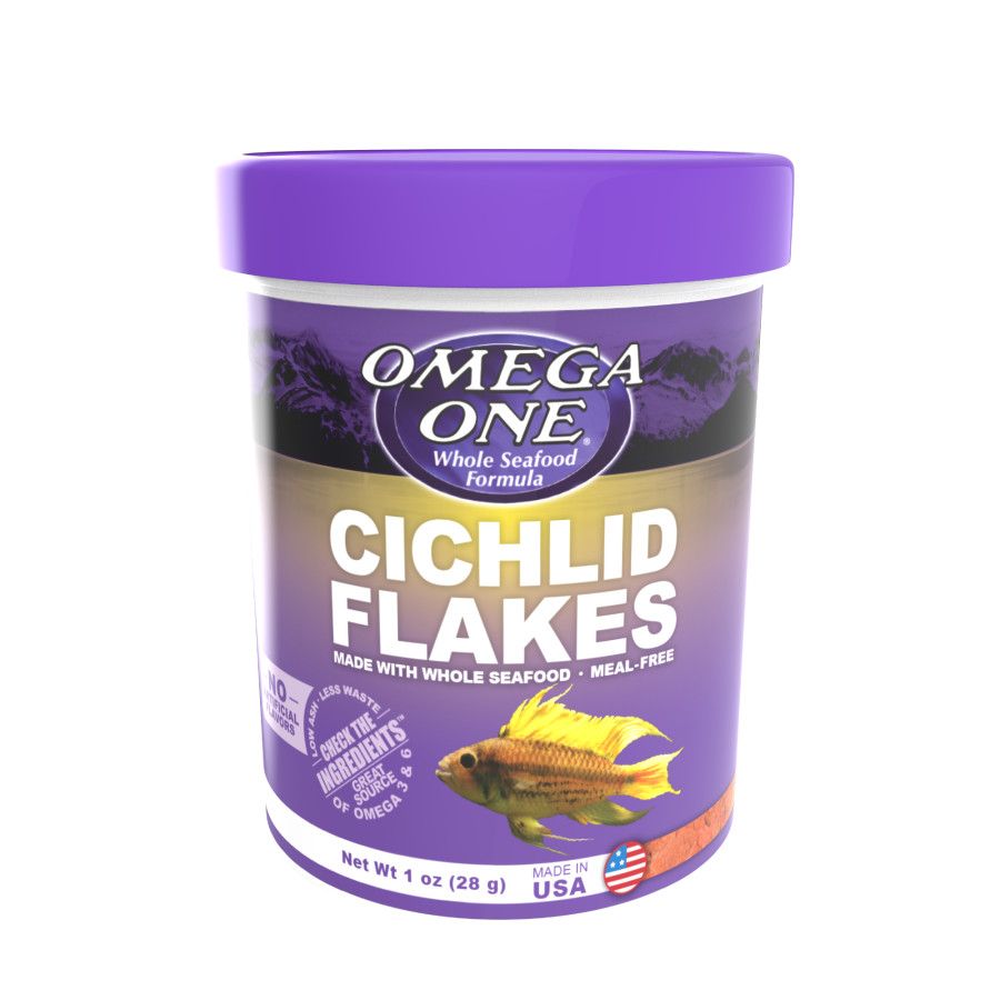 Omega One Cichlid Flakes 1oz