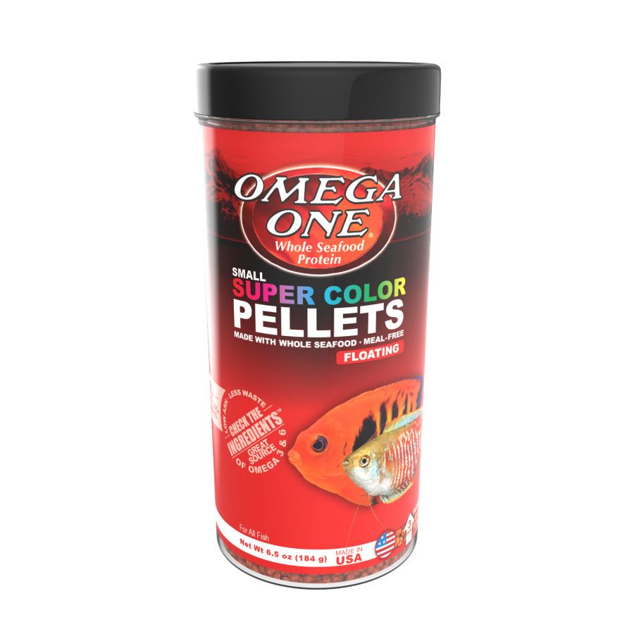 Omega One Super Color Floating Pellet 6.5oz.