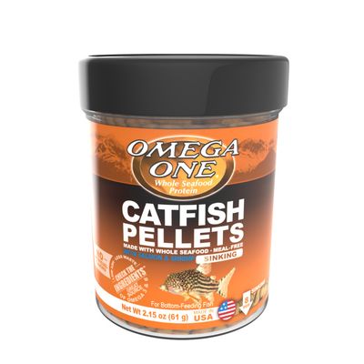 Omega One Catfish Sinking Pellet w/Shrimp 2.15 oz