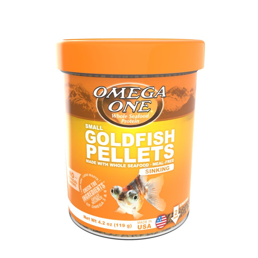 Omega One Goldfish Sinking Pellet 4.2oz.