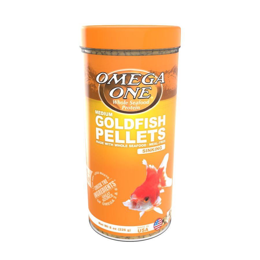 Omega One Medium Goldfish Pellets 8 oz