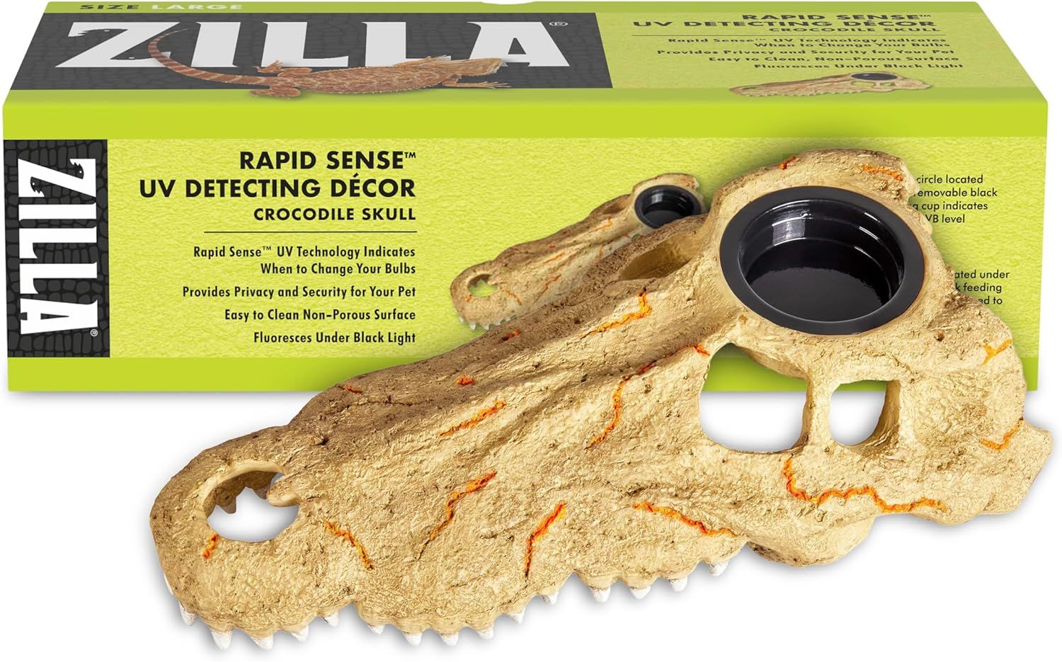 Zilla Rapid Sense Crocodile Cave Lg.