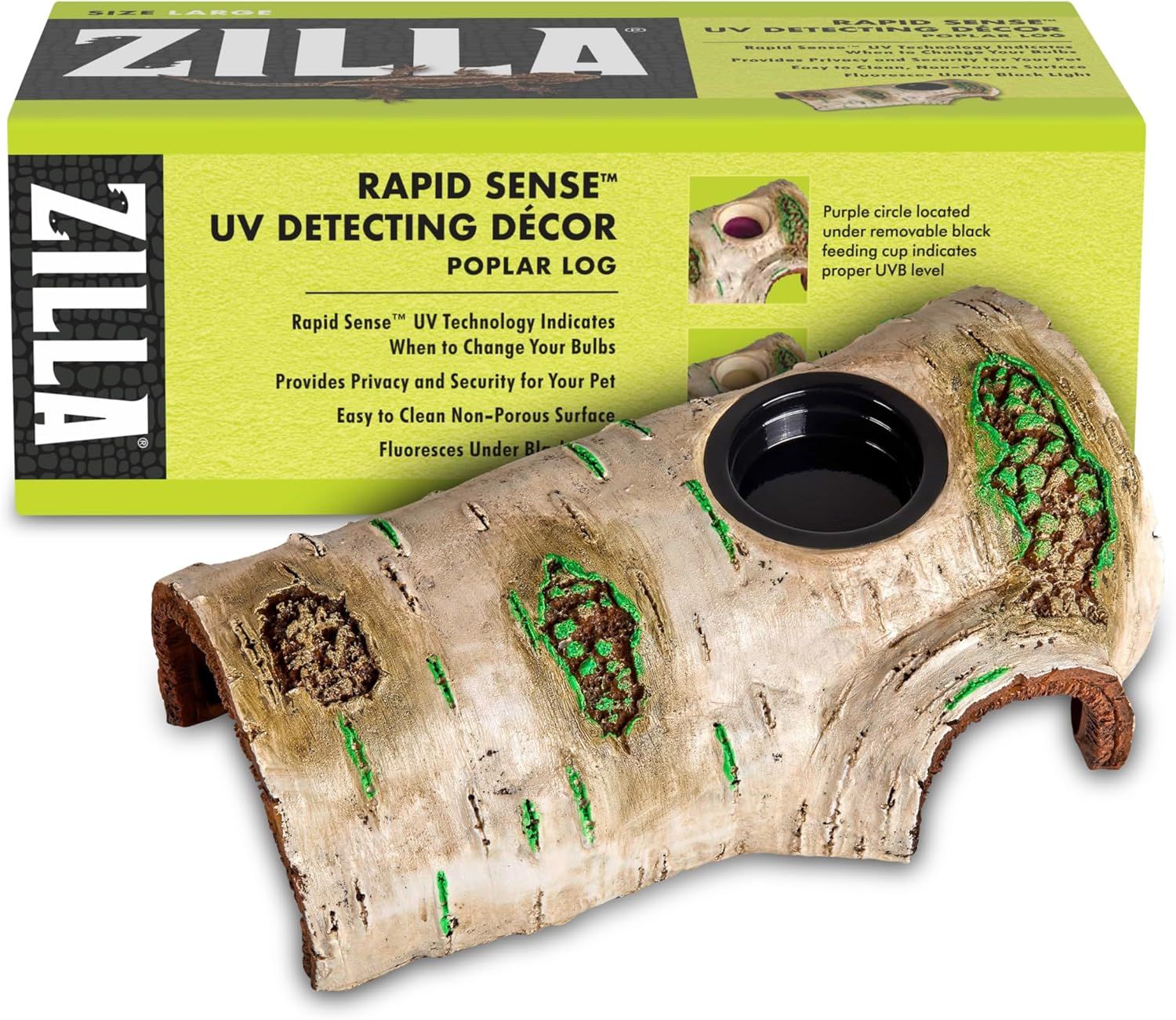 Zilla Rapid Sense Poplar Log Lg.