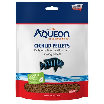 Aqueon Cichlid Pellet Mini 4.5oz