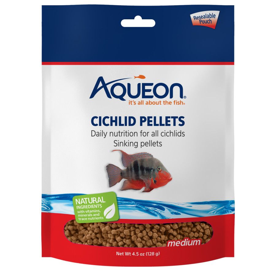 Aqueon Cichlid Pellets Medium 4.5oz