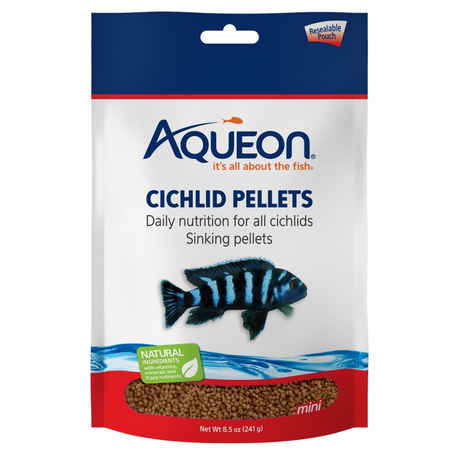 Aqueon Cichlid Pellets Mini 8.5oz