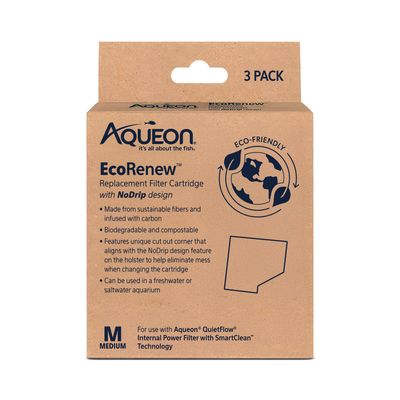 Aqueon EcoRenew Cartridge Medium 3PK