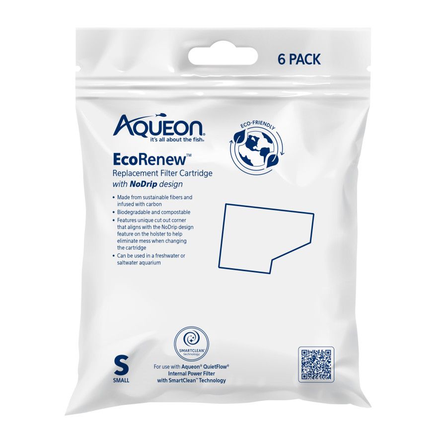 Aqueon EcoRenew Cartridge Small 6PK