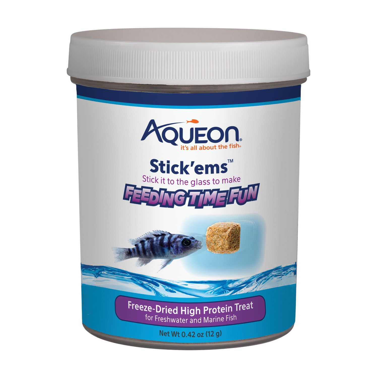 Aqueon Stick'ems High Protein .42oz