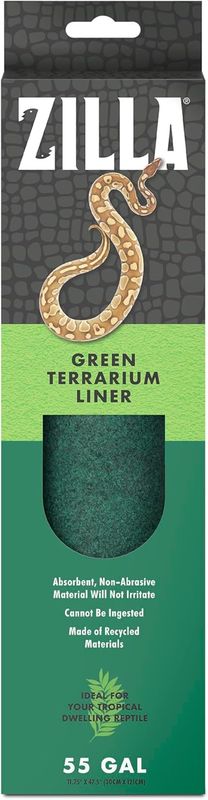 Zilla Green Terrarium Liner 55 Gallon