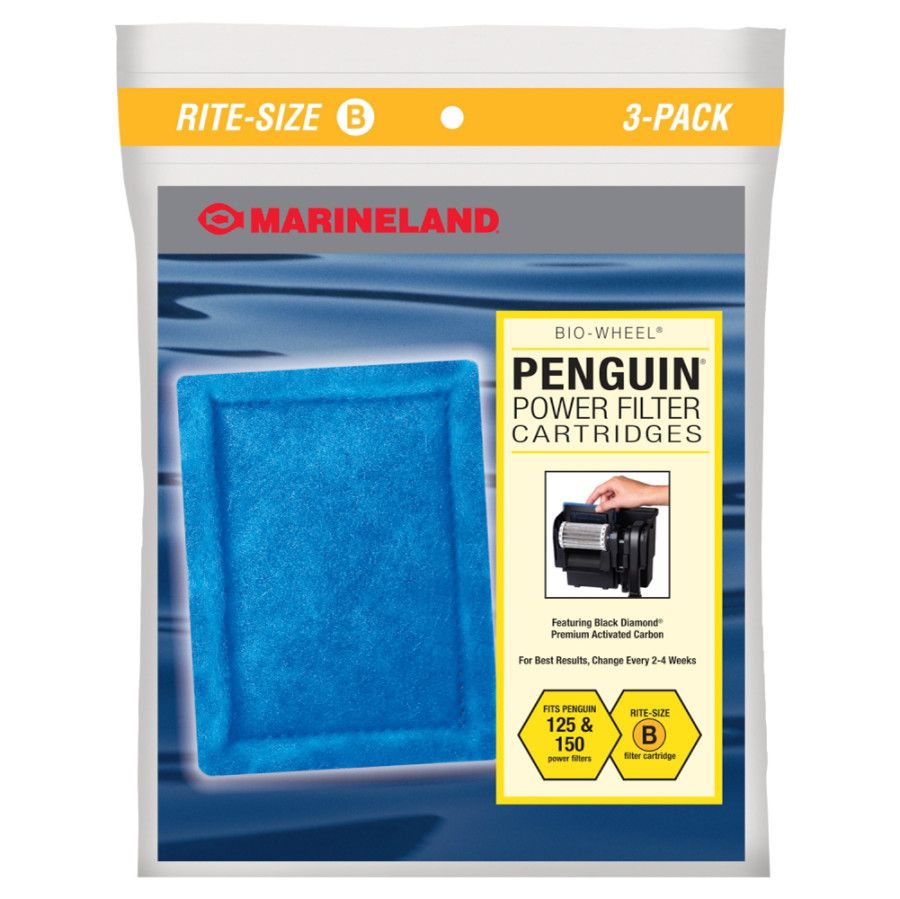 Marineland Penguin Power Filter Cartridge B, 3Ct