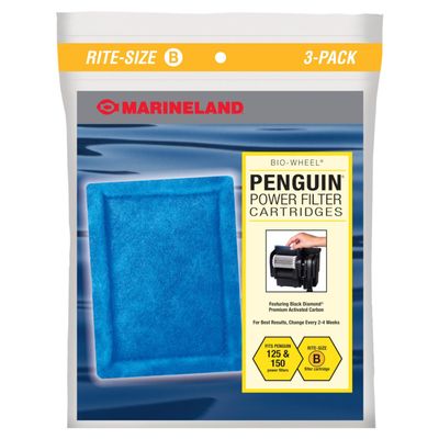 Marineland Penguin Power Filter Cartridge B, 3Ct