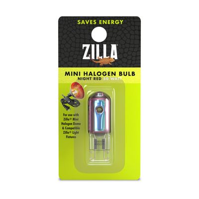 Zilla Mini Halogen Night Red 50W