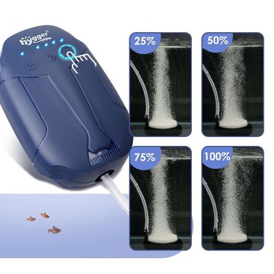 Hygger rechargeable air pump kit HG071-3W