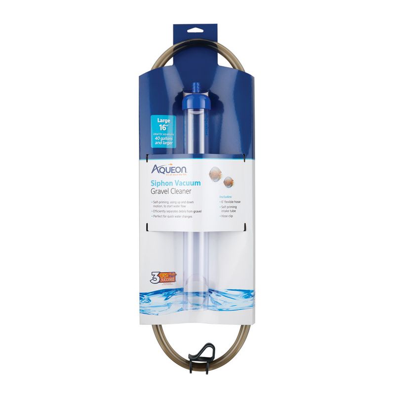 Aqueon Aquarium Siphon Vacuum Gravel Cleaner 16"