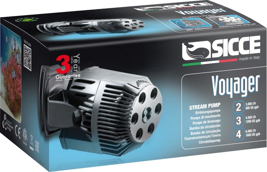 Sicce VOYAGER 2 Stream Pump - 800 GPH