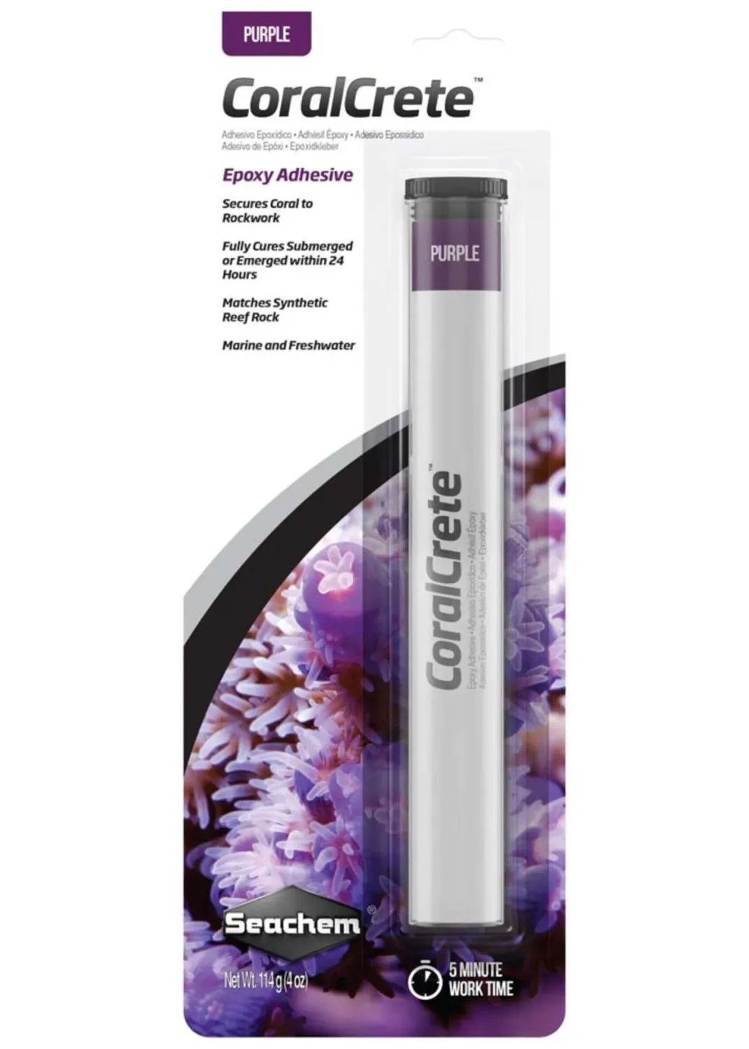 Seachem CoralCrete Purple 4oz