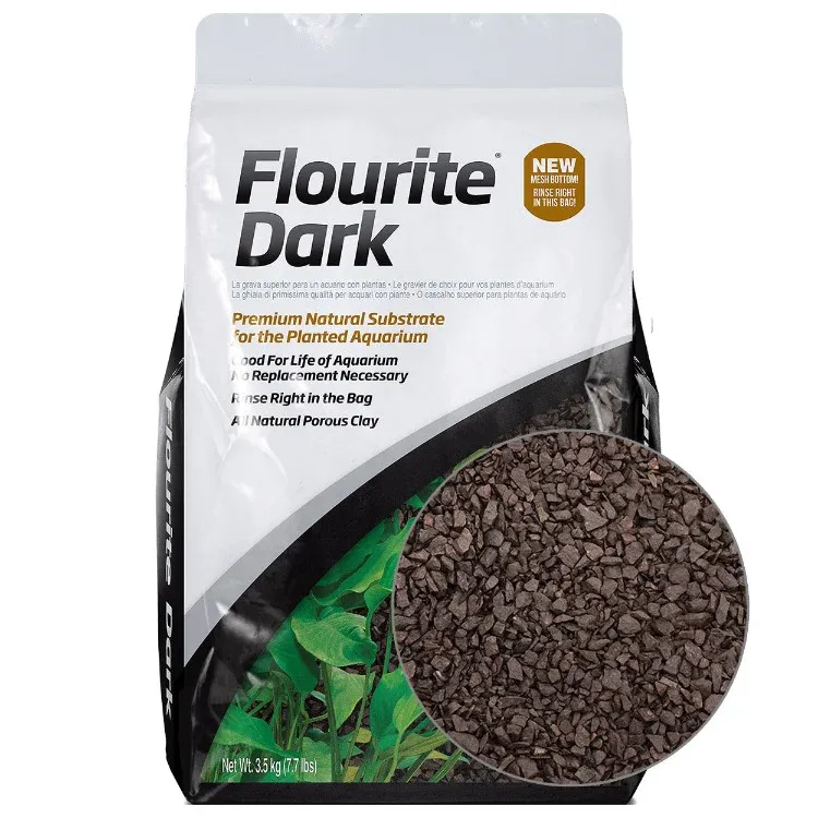 Seachem Flourite Dark Planted Aquarium Gravel 7.7 lbs