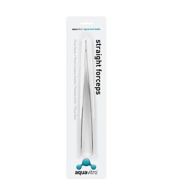 Seachem Aquavitro Stainless Steel Straight Forceps 10&quot;