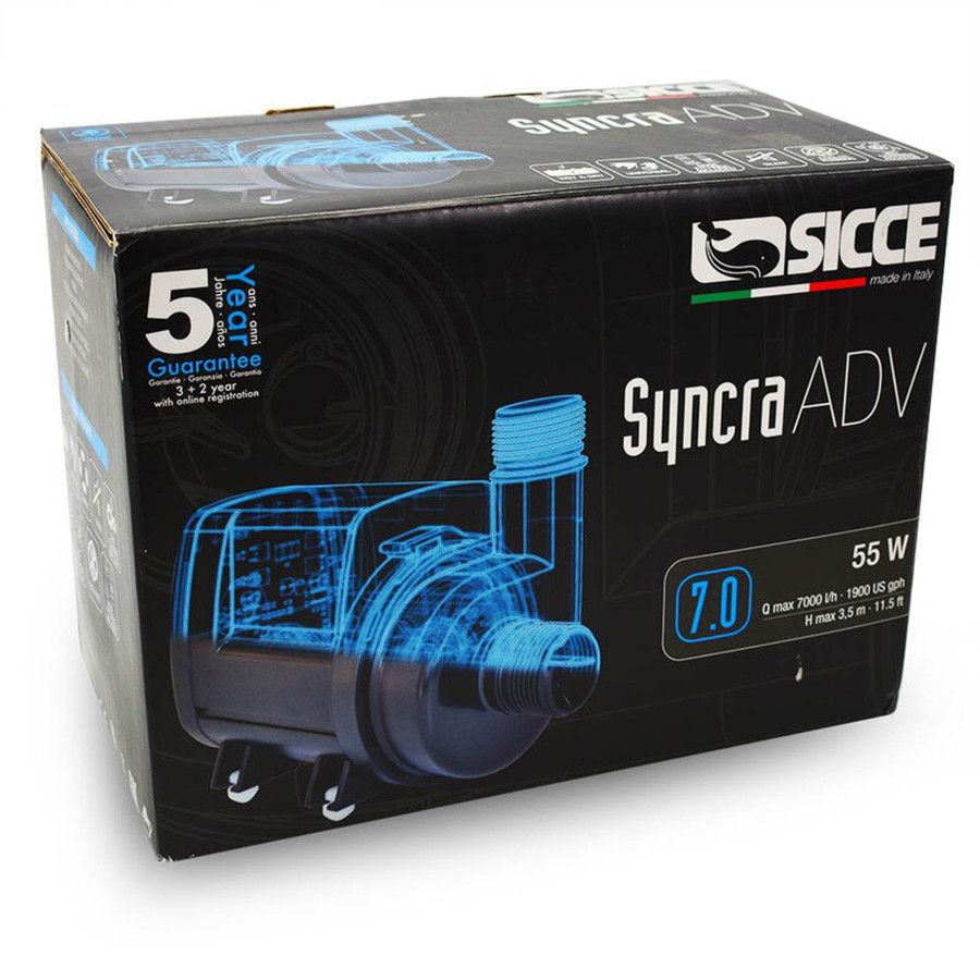 Sicce SYNCRA ADV 7.0 Return Pump 1900 GPH